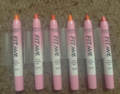 1 Pc Fit Me Lipstick Crayon – Glide, Color, Slay! | Multifunctional Makeup Stick High Gloss Makeup Rouge Matte Blush Stick